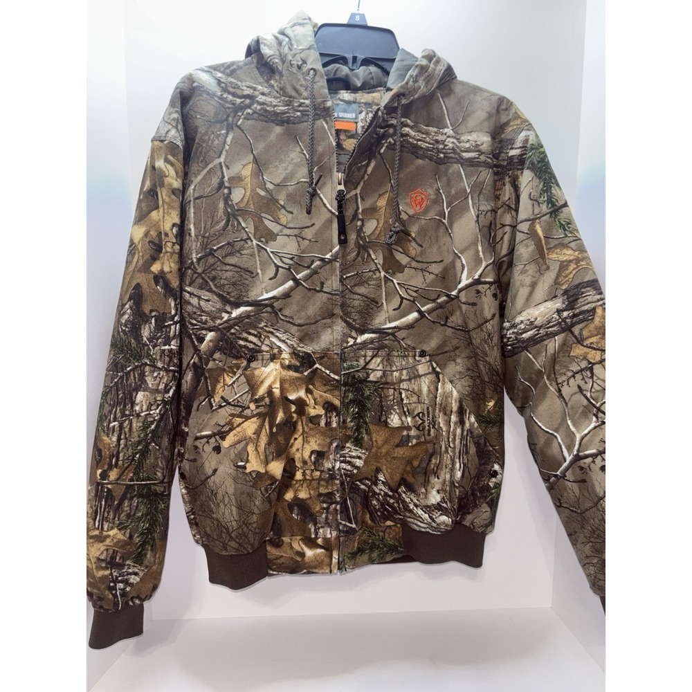Game Winner Realtree Xtra Camo Men's Hunting Jacket‎ Lined Insulated Men's S EUC